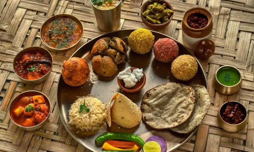 Cultural tour travelers exploring traditional Indian heritage sites