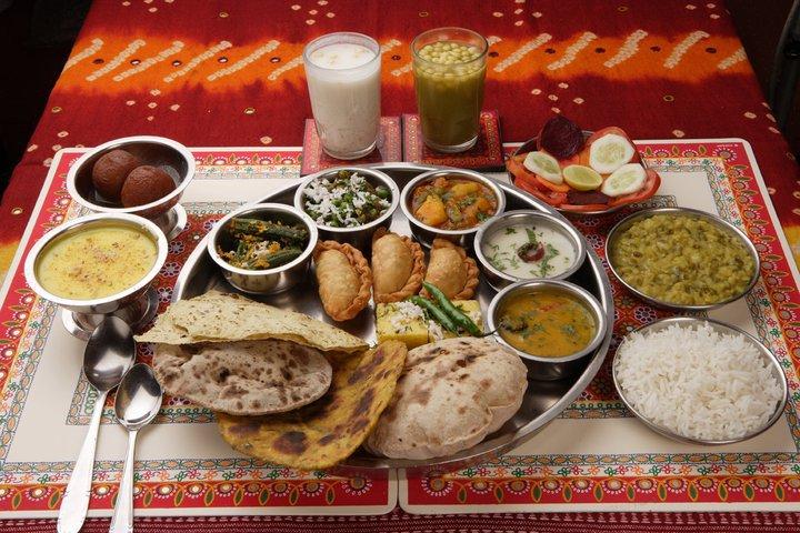 Cultural tour travelers exploring traditional Indian heritage sites
