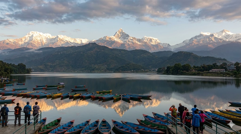 Cultural tour travelers exploring traditional Indian heritage sites